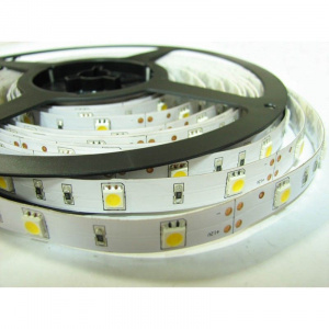 Светодиодная лента 5050 30 LED 12V IP20 7,2 Вт/м, 12Lm/Led, холодный белый (KLASS)